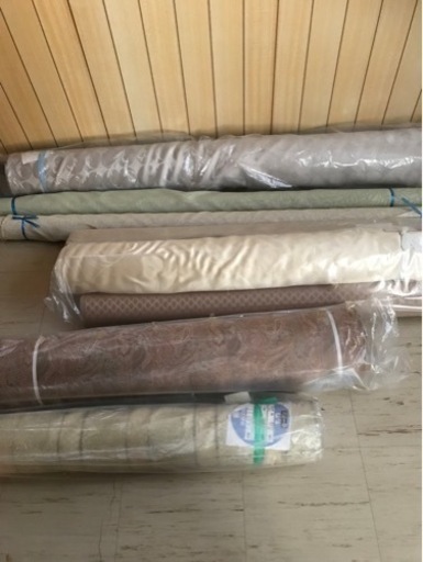 ②カーテン反物　布　生地