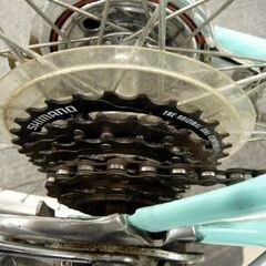 26インチ 自転車 ママチャリ 切替あり  グリーン系 苫小牧西店