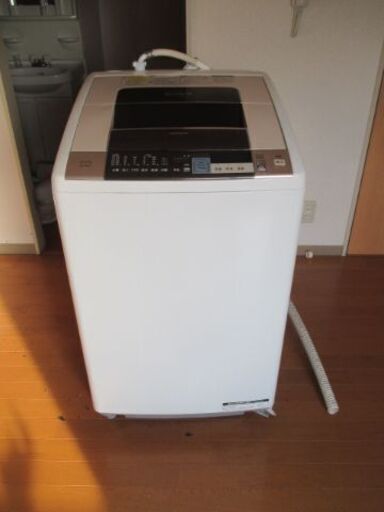 HITACHI BW-D8SV　洗濯乾燥機　8Kg　シャワービート洗浄　2014年製