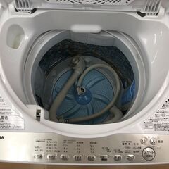 TOSHIBA 東芝 6.0kg 全自動洗濯機 AW-6G8(W) 2019年製