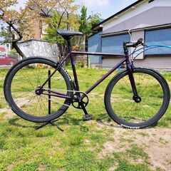 FUJI DECLARATION パープル サイズ52 シングルスピード ピスト