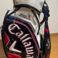 キャロウェイ 大迫力の3点式 キャディバッグ！ 美品 おまけ付き