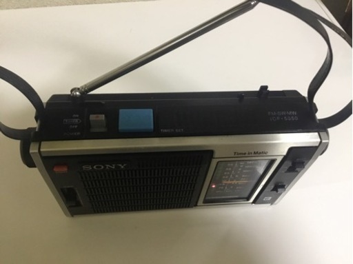 Time in Matic ソニー　短波ラジオ動作確認済み状態綺麗 Time in Matic ソニー 短波ラジオ動作確認済み状態綺麗