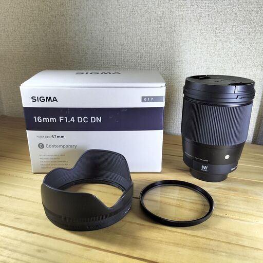 マイクロフォーサーズマウント SIGMA 16mm F1.4 広角単焦点レンズ