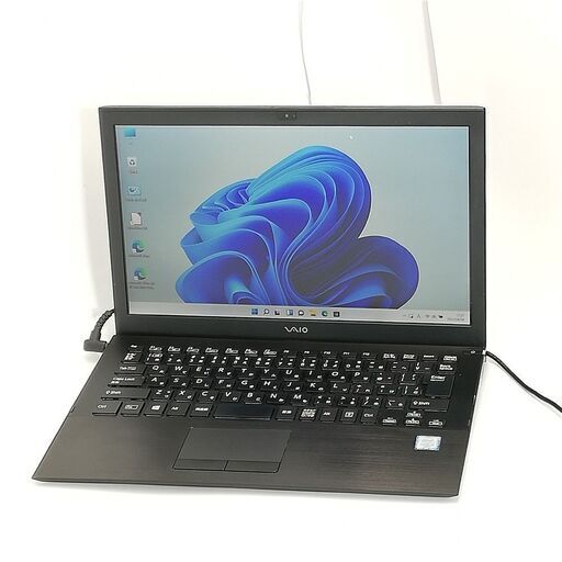 13.3型 ノートパソコン SONY VJP132C11N 中古良品 第6世代 Core i5 8GB 高速SSD 無線 Bluetooth Webカメラ Windows11 Office