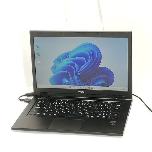 13.3型 軽量 薄型 ノートパソコン NEC PC-VK22TGSFN 中古美品 第5世代 Core i5 4GB 高速SSD 無線 Bluetooth Windows11 Office