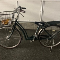 【4/7(金) 限定】自転車 26インチ 緑 ママチャリ