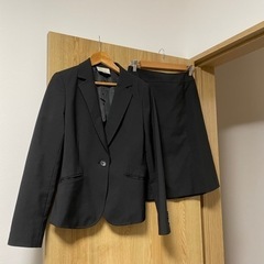 スーツ スカート 9号 黒