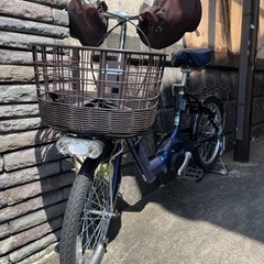 電動アシスト自転車 購入して約半年 ほとんど使用せず