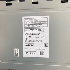 ホンダ純正ナビ　ギャザズ184vif 連動ドラレコ付き