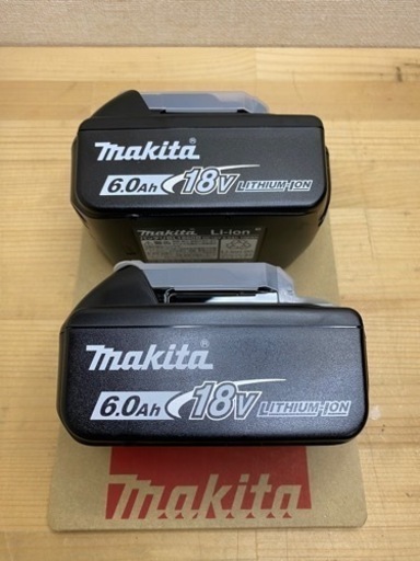 新品 マキタ　BL1860B 18V バッテリー　2個セット