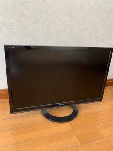 SHARP 22型　テレビ　リモコン付き