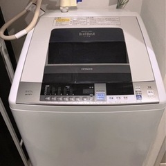 日立　たて型洗濯乾燥機　ビートウォッシュ　BW-D8TV 8kg