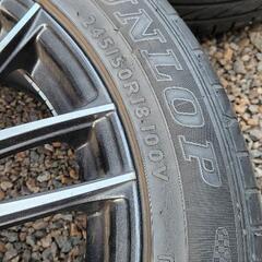 【2015年製】245/50/18 夏タイヤホイール4本セット