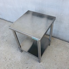 ☆タニコー☆作業台 ステンレス製 店舗用 業務用 厨房用 H630×W450