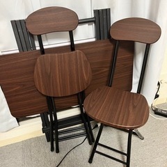テーブル(椅子付き)