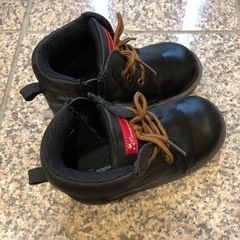 子供用ブーツ 17㎝ 黒 冬物