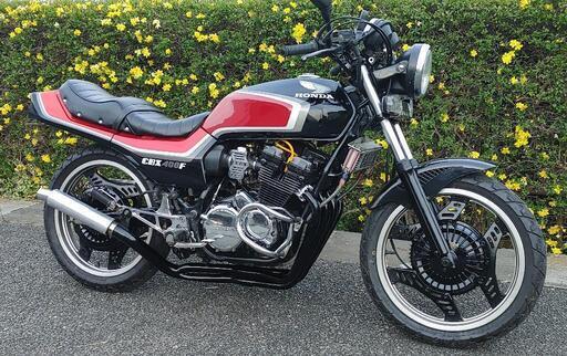 CBX400F NC07E セル１実働 各所整備済み 車検付き即乗り可能 ...