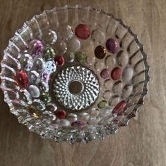 カラフルガラス鉢