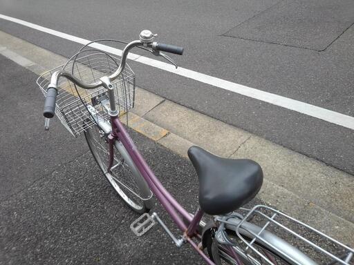 中古自転車２５０２　日本製　２６インチ　ギヤなし　ダイナモライト　キッキーと音がならない後輪ローラーブレーキ\n錆びにくい部品：ハンドル・リム