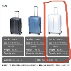 【引き渡し者決定】スーツケース　大型　アメリカンツーリスター