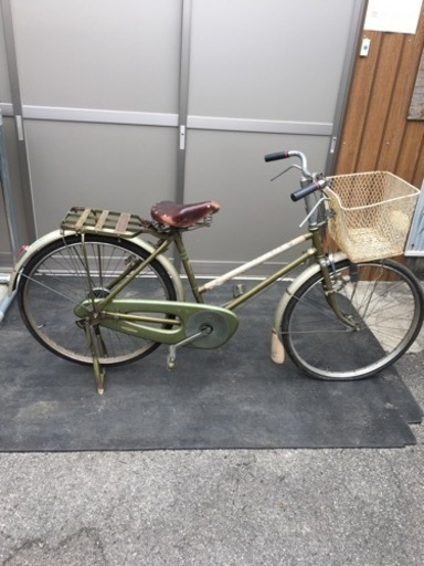 1298 オツダ 自転車 ナポリの自転車 26×1 3/8 レトロ自転車