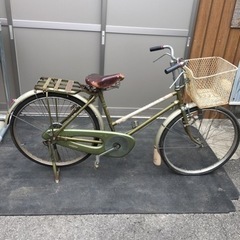 1298😸 オツダ 自転車 ナポリの自転車 26×1 3/...