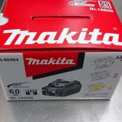 未使用 Makita 18v6.0Ahリチウムイオンバッテリー ...