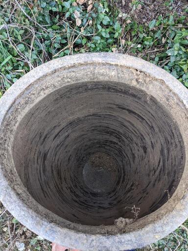 特大　瓶　カメ　古民家　水鉢　メダカ　金魚　壺　かめ　常滑焼　唐津焼 水鉢3-特大 - 常滑焼 陶器 陶磁器 販売・通販 豊和製陶