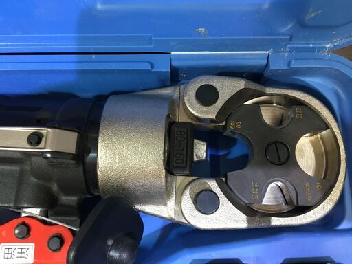 イズミ EP-150A 油圧圧着 中古品 説明書/ケース付き 手動式 【ハンズ