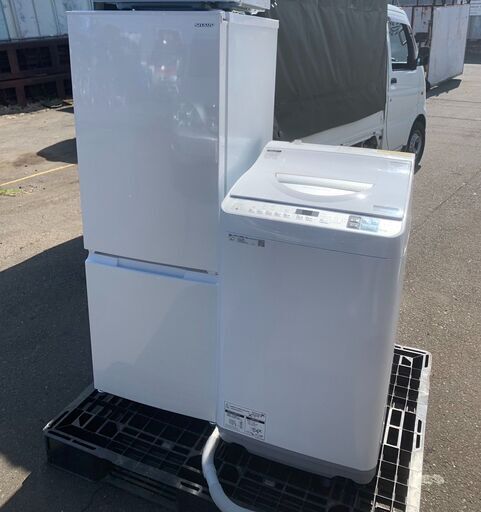 高年式 家電セット 冷蔵庫 洗濯機 シャープ 2020 2021年製 | www 
