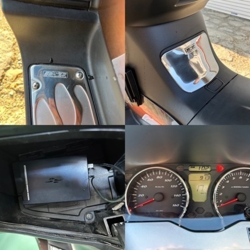 ☆美品☆距離913km希少☆実走行☆スカイウェイブ250 M☆カスタム/エアサス☆CJ45A