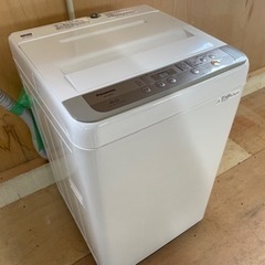 040506 パナソニック6.0kg洗濯機　2017年製