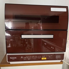 Panasonic 食器洗い乾燥機　ブラウン　NP-TR9