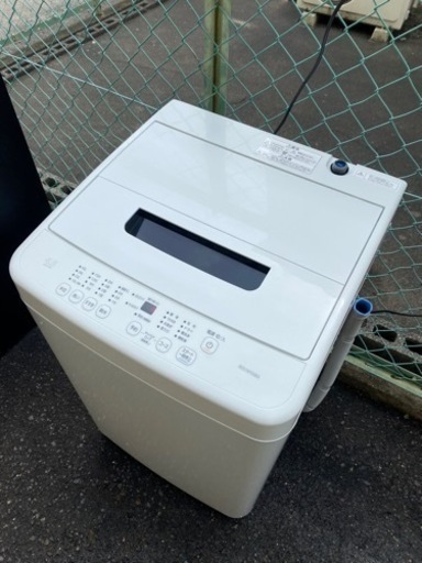 【2】アイリスオーヤマ 洗濯機 容量4.5kg   22年製　0405-1