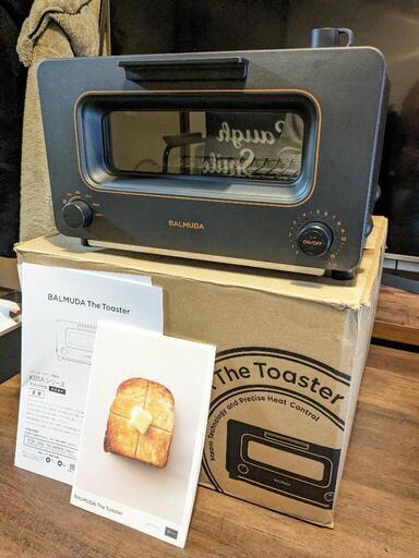 美品！BALMUDA The Toaster ブラック K05A-BK 2021年製