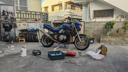 GSF1200 整備途中  値下げしました。