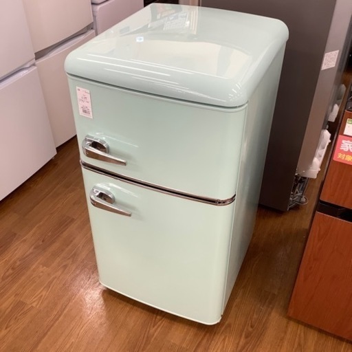 オーヤマ 2ドア冷蔵庫 PRR-082D-LG 2020年製【トレファク 川越店】