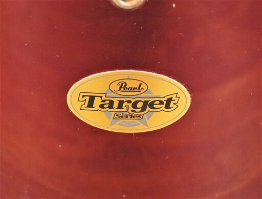 4/8受渡終了】≪ZT356ジ≫ Pearl/パール ドラムセット5点まとめ Target