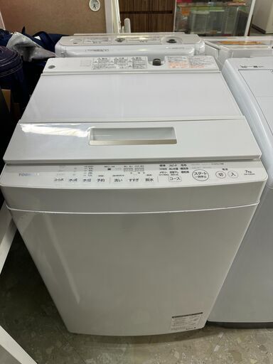 東芝 ZABOON　7kg洗濯機　2018年製　リサイクルショップ宮崎屋住吉店　23.4.5　ｙ
