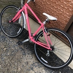 ジャイアントリブ　クロスバイク　XSサイズ　自転車　ピンク
