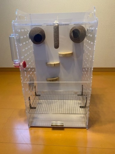 フクロモモンガ　ケージ