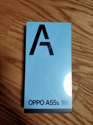 新品未開封】OPPO A55s 5G【グリーン】 - 電話、ＦＡＸ