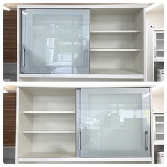 超美品‼️】定価178,200円♪ 松田家具 117cm幅キッチンボード 食器棚