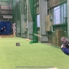 野球⚾️阪急豊中駅近くの練習場で座り投げを受けてくださる方！