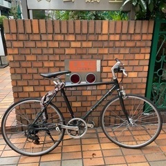 クロス・ロード　バイク　自転車　鍵付き