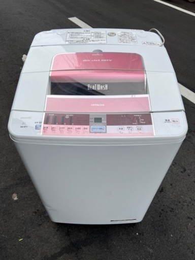 全自動電気洗濯機7キロ安心保証大阪市内配達設置無料