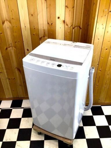 全自動洗濯機　Haier JW-C55BE 2016年製　5.5kg　住まい　洗濯　動作確認済み