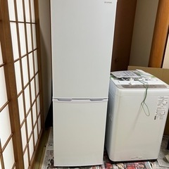 アイリスオーヤマ　ノンフロン冷凍冷蔵庫162ℓ