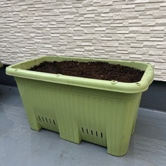 プリンター　植木鉢　土